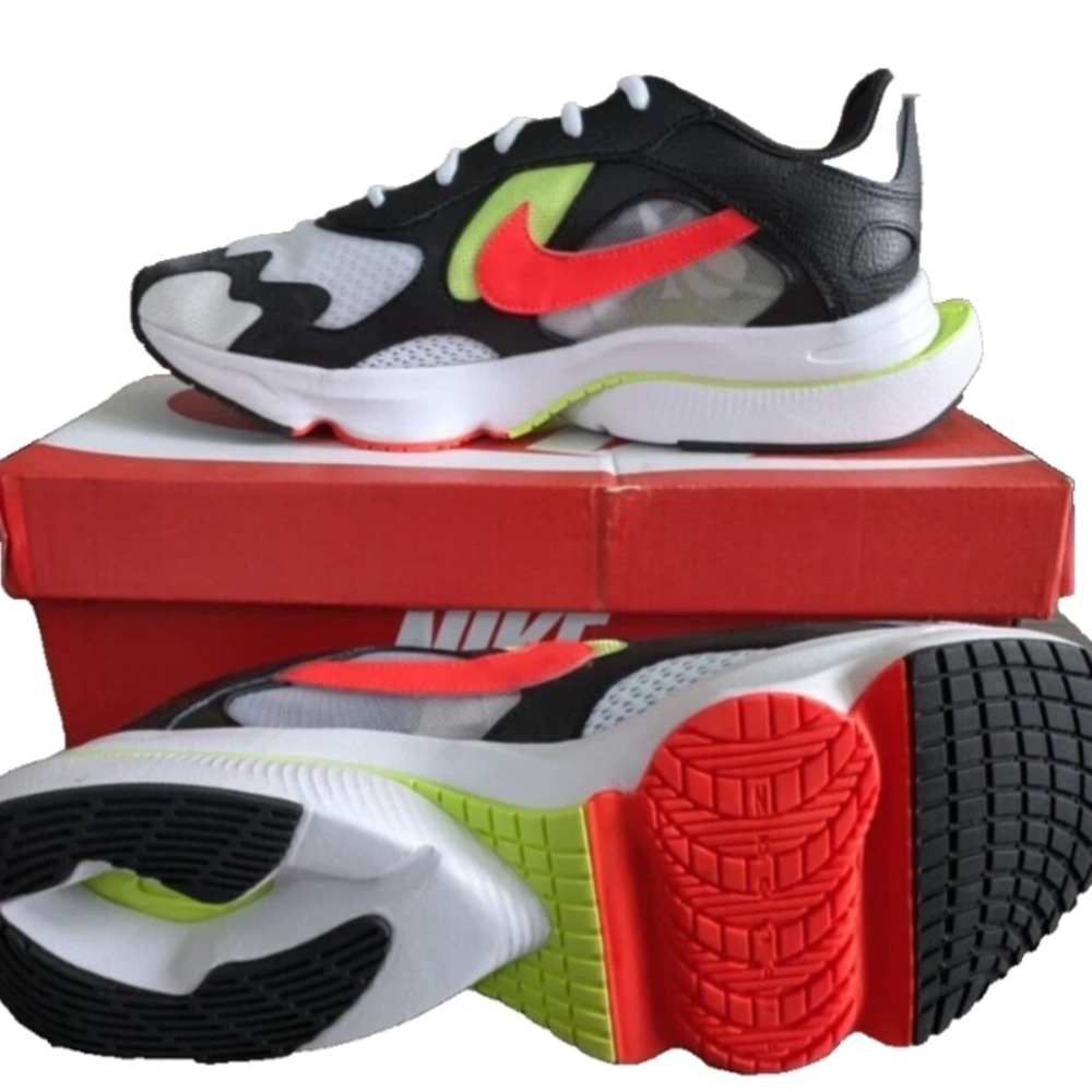 Nike WMNS Air Zoom Division Black Flash Crimson Sneakers Size 10 NWOT MSRP $100 - Picture 3 of 11